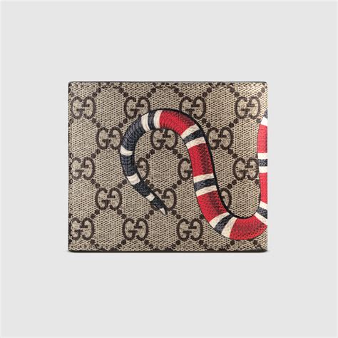 gucci mens black 12 slot wallet|Gucci wallet snake original.